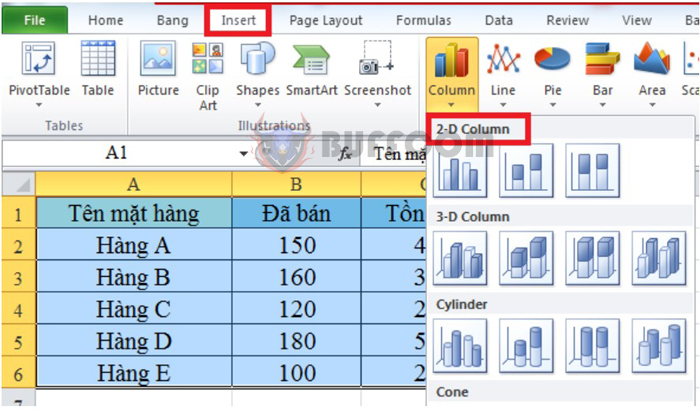 How to create 2 Excel charts on the same graph