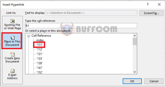 How to create a table of contents for sheets in Excel