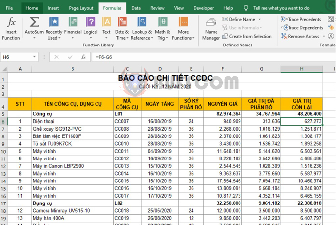 How to fix Circular Reference errors in Excel