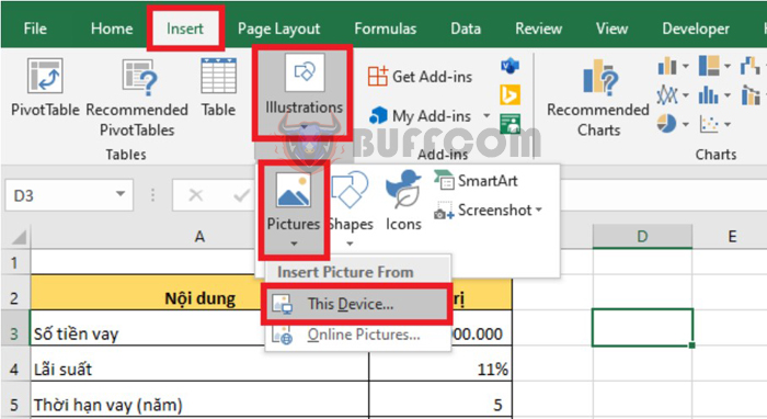 How to fix the position and size of images in Excel