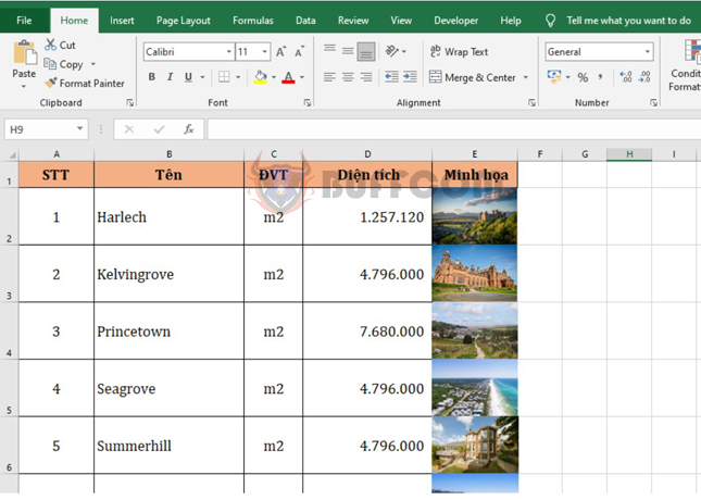 How to insert multiple images into cells in Excel