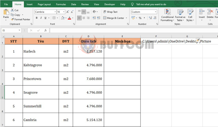 How to insert multiple images into cells in Excel