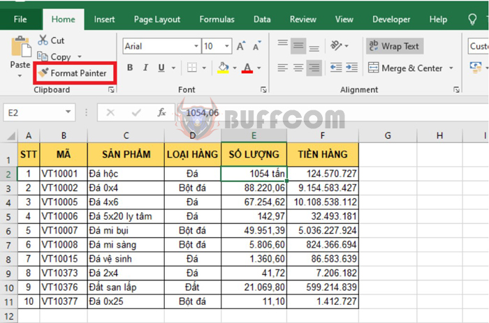 How to insert units into Excel cells