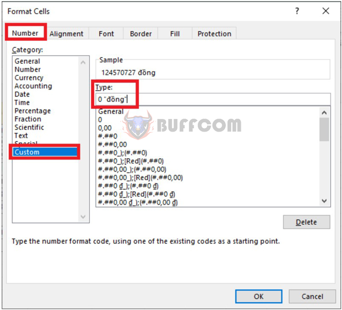 How to insert units into Excel cells