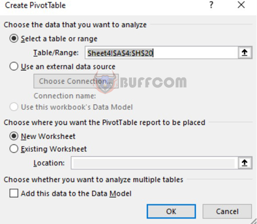 How to make a quick and professional report in Excel
