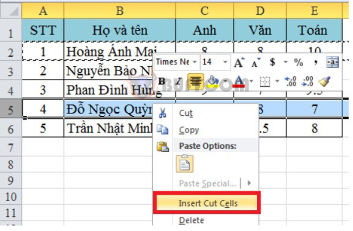 How to move rows, move columns super fast in Excel