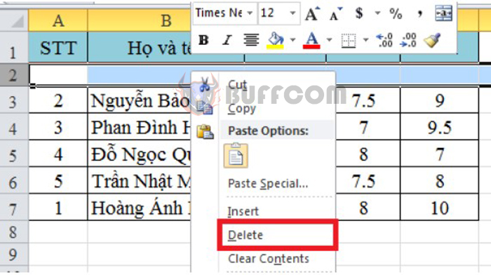 How to move rows, move columns super fast in Excel