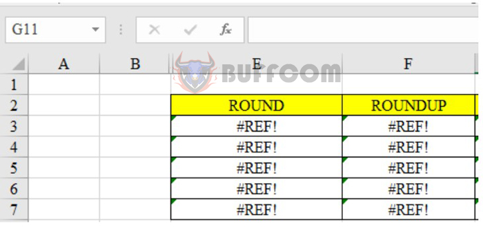 How to quickly fix 6 common errors when working on Excel