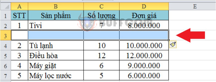 How to quickly insert one or multiple blank rows in Excel?