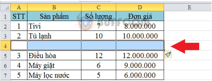 How to quickly insert one or multiple blank rows in Excel?