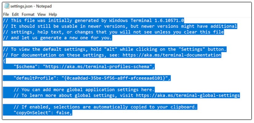 How to reset Windows Terminal to default settings 4