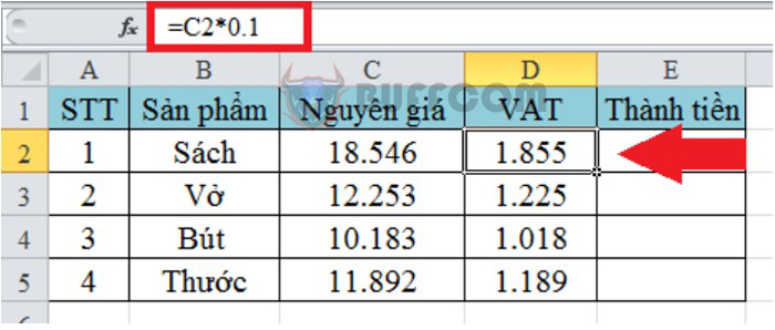 How to round currency values easily in Excel