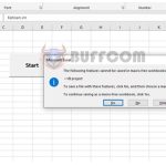 How to save an Excel file containing VBA Macros