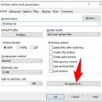 How to set a password to protect a ZIP file on Windows