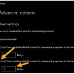 How to set download bandwidth limit for Windows Updates in Windows 10