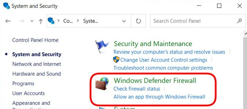 How to turn off Windows 10 Firewall 3