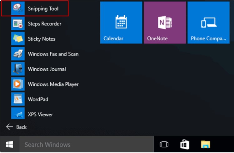 How to use Snipping Tool on Windows 10 1