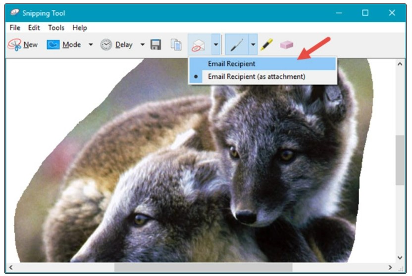 How to use Snipping Tool on Windows 10 15