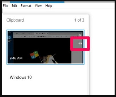How to use the Clipboard history feature in Windows 10 3