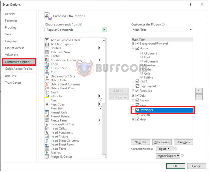 Instructions for inserting video or audio files into Excel