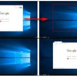 Moving a window to another screen on Windows 10