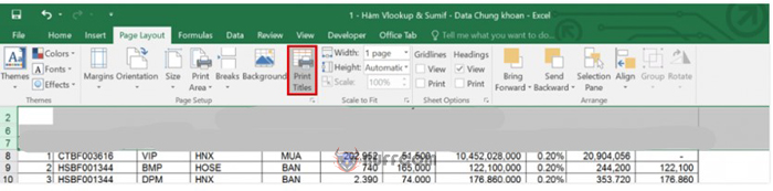 Quick Formatting and Printing in Excel