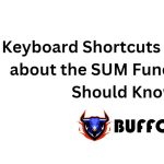 Keyboard Shortcuts and Tricks about the SUM Function You Should Know