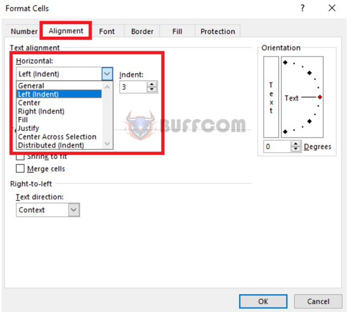 The quickest way to align data in Excel cells