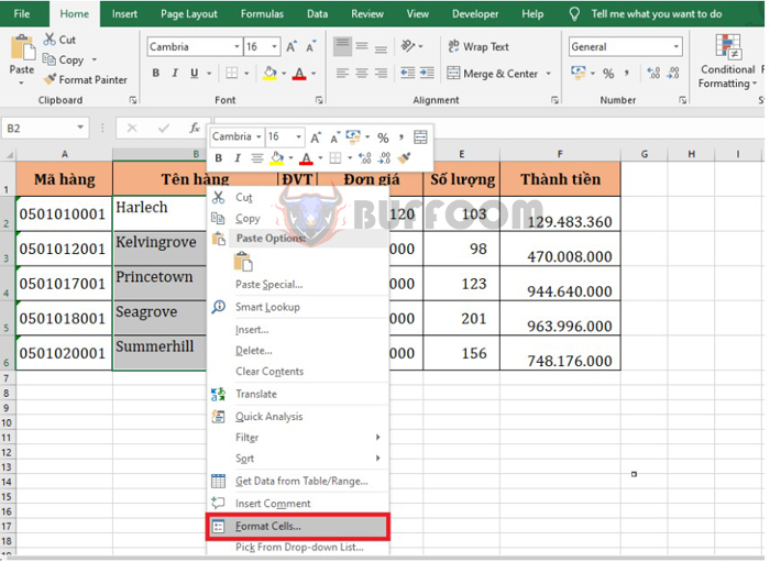 The quickest way to align data in Excel cells