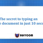 Type text in Just 10 Seconds - Office Workers Must Know This Trick