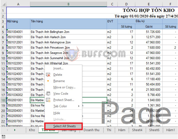 Tip for easily deleting multiple Excel sheets at once