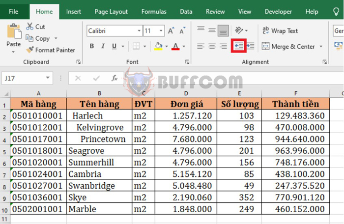 Tips for indenting text in Microsoft Excel