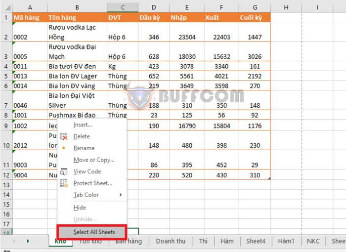 Tips for printing multiple sheets at the same time in Excel