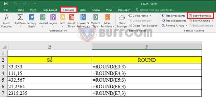 Why does Excel only display formulas and not return results