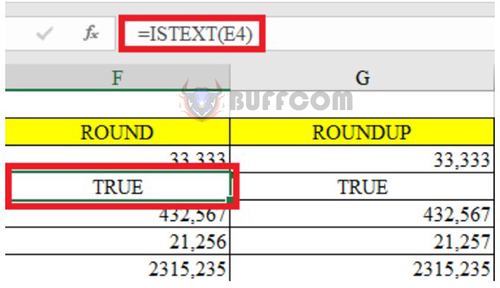 Why does Excel only display formulas and not return results