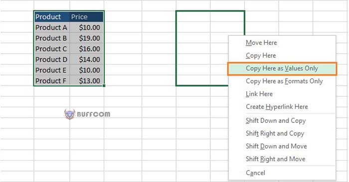 10 ways to use Paste feature in Excel