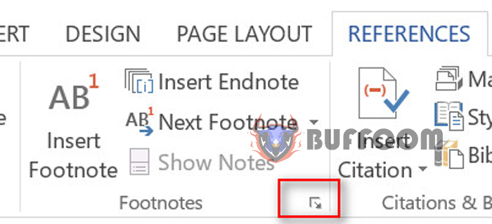 How to add footnote and endnote references in Word 2013