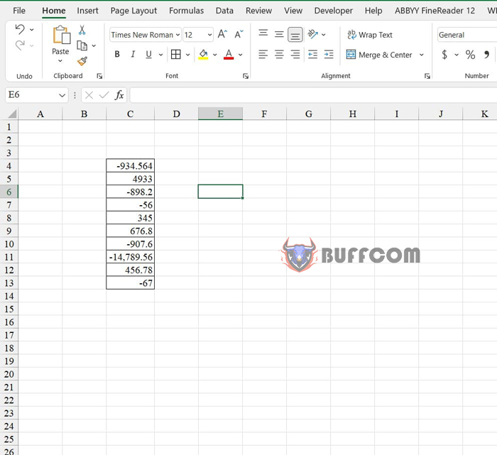 How to Display Negative Numbers in Parentheses in Excel