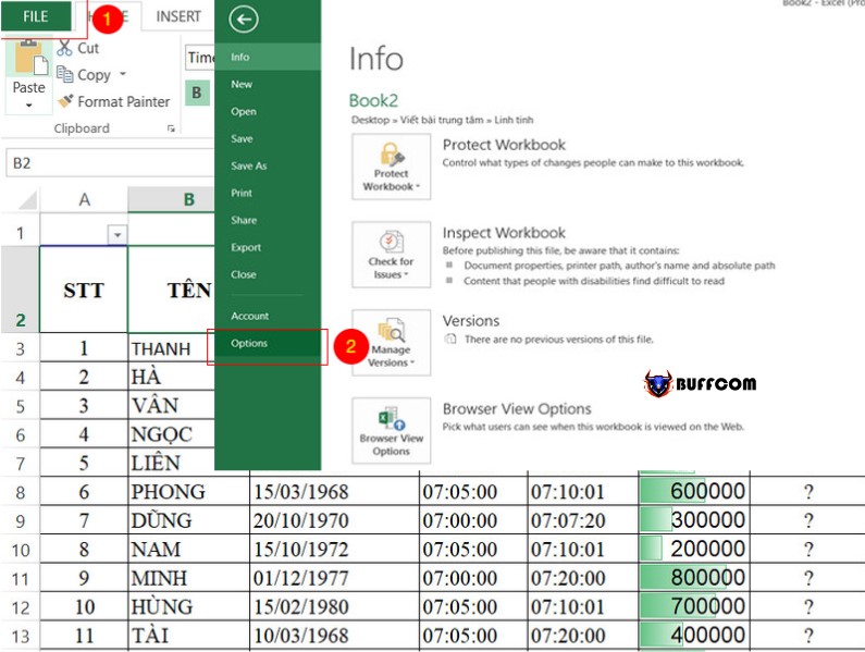 Set Automatic File Saving for Word and Excel