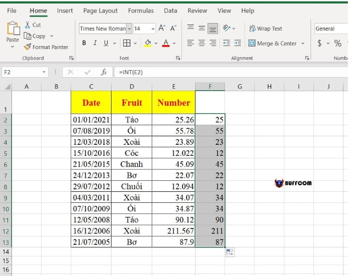 How to Remove Decimal Places in Excel?