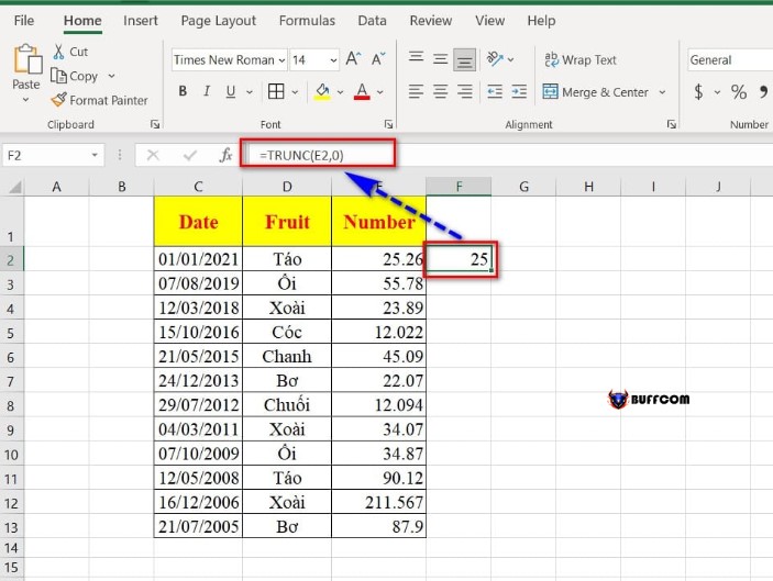 How to Remove Decimal Places in Excel?