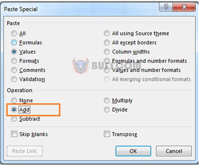 5 ways to use the Paste feature in Excel