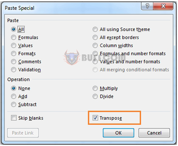 5 ways to use the Paste feature in Excel