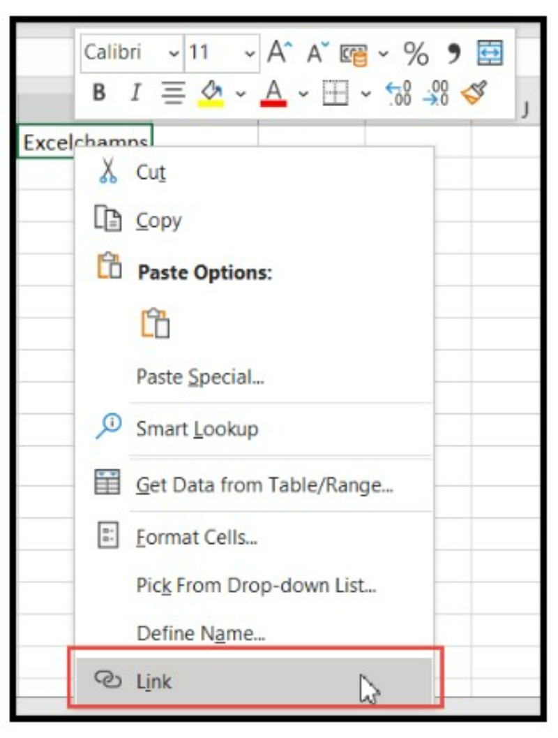 Add and Remove Hyperlinks in Excel 2