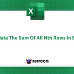 Calculate the Sum of All Nth Rows In Excel