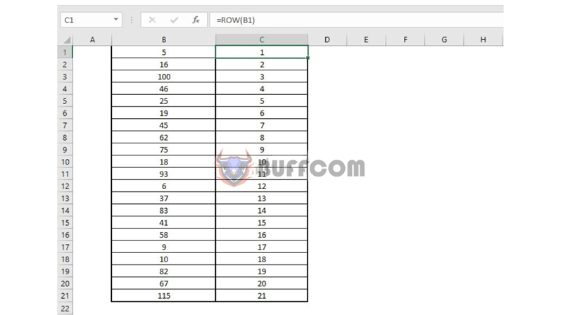 Calculate the Sum of All Nth Rows In Excel 1