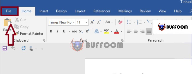 Change the file extension of a Word document 2