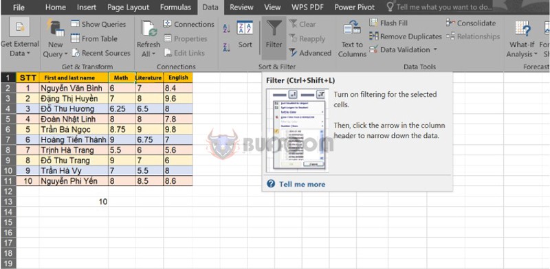 Count Cells by Color in Excel 3