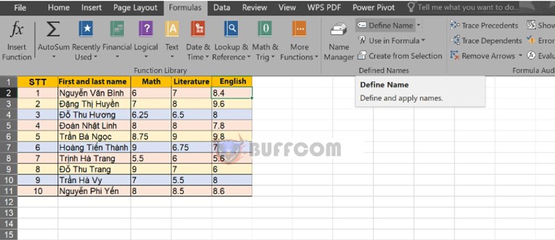 Count Cells by Color in Excel 6