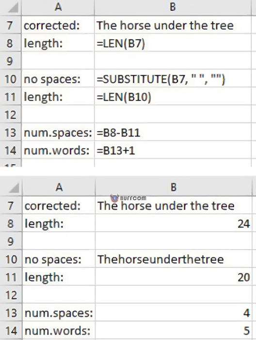 How to Count Words in Excel